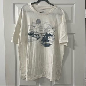 NWT American Eagle Oversized Sailboat Tee Size L/XL